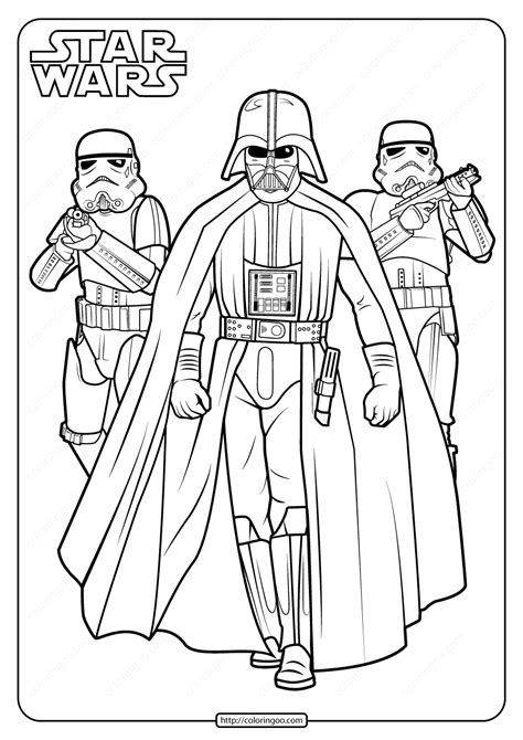Free Printable Darth Vader Coloring Pages Coloring Pages