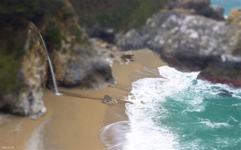 Landscapes Beach Tilt Shift Wallpapers Hd Desktop And Mobile