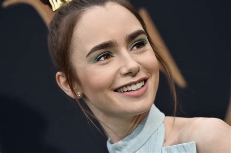 Emily In Paris Actor Lily Collins — Daughter Of Phil Collins — Dishes