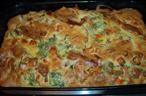 Once almost cooked remove from the oven, add a bit more oil to the dish if needed, turn the oven up to 220°c and place dish back in the oven until the oil is hot. Toad In The Hole in Vegetable Batter (serves 6) | Crappy ...