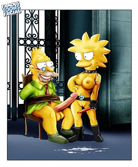 Rule Abraham Simpson Bound Breasts Color Cum Famous Toons Facial