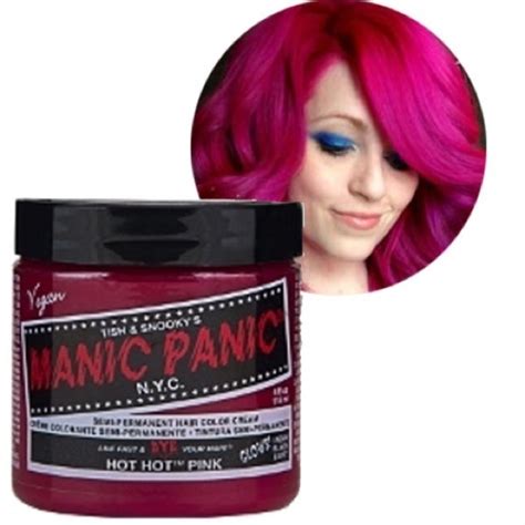 Manic Panic Hot Hot Pink Hair Dye Reviews In Hair Colour Chickadvisor