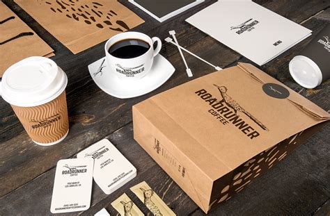 Roadrunner Coffee Logo On Behance