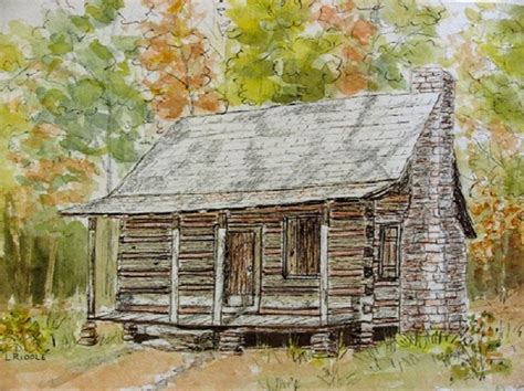 Log, cabin, woods all rights to paintings and other images found on paintingvalley.com are owned by their respective owners (authors, artists), and the administration of the website doesn't bear responsibility for their use. Log Cabins 3 watercolor pen & ink originals set of three ...