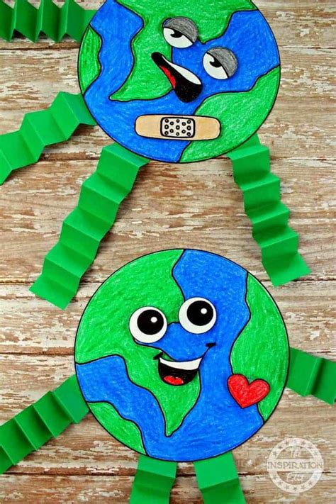 Fantastic Earth Day Craft And Activity For Kids · The Inspiration Edit