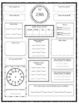 Carloni, 4th grade how to use zearn mission 1, lesson 3. Number of the Day for 3rd and 4th Grade | Homeschool math ...