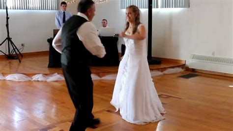 extremely funny father daughter dance wedding campbell ny legion youtube