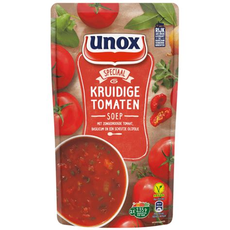 Unox Soep In Zak Kruidige Tomatensoep Bestellen