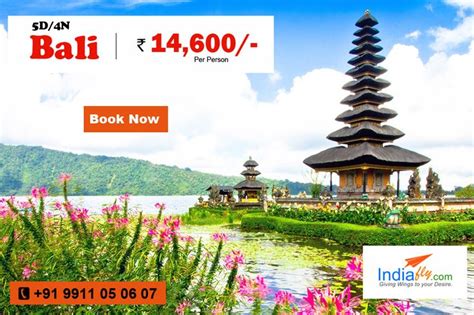 4n5d Bali Holiday Packages Best Deals Starting Rs14600
