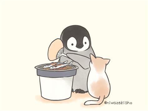 しば Niwazekisho Twitter Cute Animal Drawings Cute Cartoon