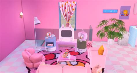 Game Record — Pink Roomthanks To All Cc Creators Sims41ife