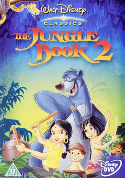 The Jungle Book 2 Disney Dvd Free Shipping Over £20 Hmv Store