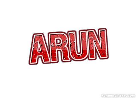 You can also personalize your nick with symbols to match your name. Arun Logo | Free Name Design Tool from Flaming Text