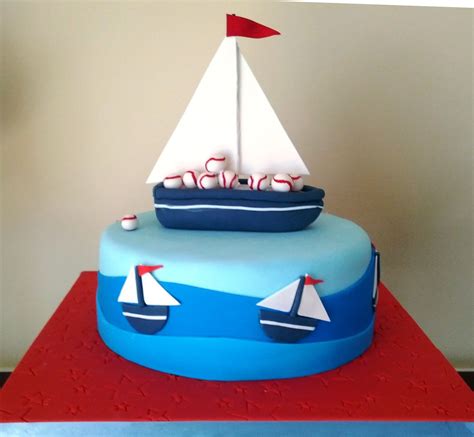 How To Make A Sailboat Birthday Cake ~ Free Tunnel Hull Boat Plans