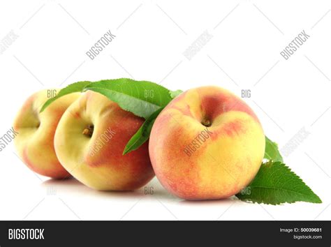 Ripe Sweet Peaches Image And Photo Free Trial Bigstock