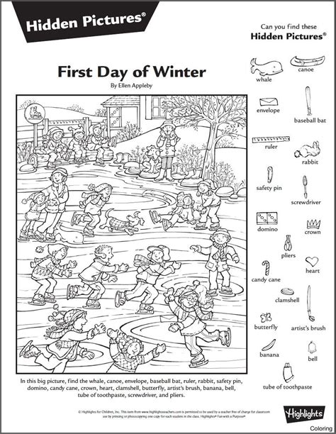 Hidden picture coloring pages aren t just for kids. 7 Highlights Hidden Pictures Pdf in 2020 | Hidden pictures ...