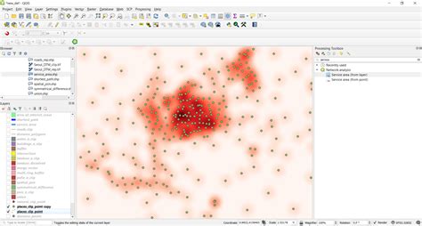 Kernel Density QGIS Geo Analysis Practice Documentation