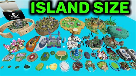 Island Size Comparision Blox Fruits All Seas And Islands Roblox Youtube