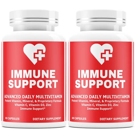Immune System Support Supplement Immunity Booster Defense Capsules