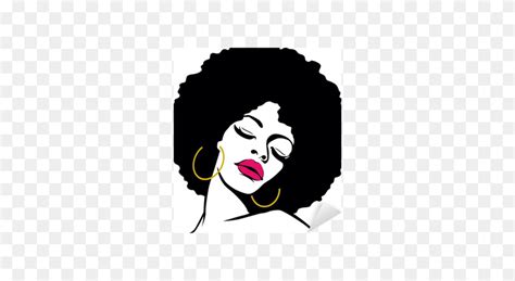 African American Woman Royalty Free Vector Clip Art Illustration