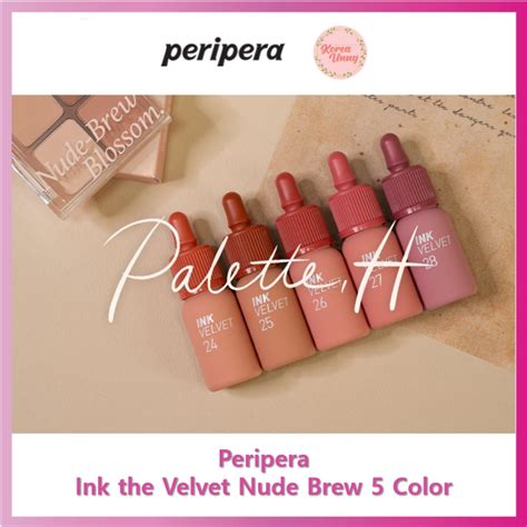 Peripera Ink The Velvet Nude Brew G New Color Tint Youtube Star