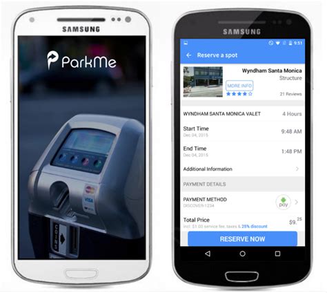 Download the paybyphone parking app at either google play or the itunes app store. Parking app ParkMe now takes Android Pay | MyParkingSign ...