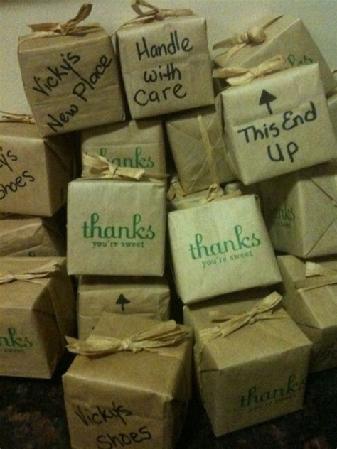 Cute Idea For Thank You Ts Housewarming Party Favors Housewarming