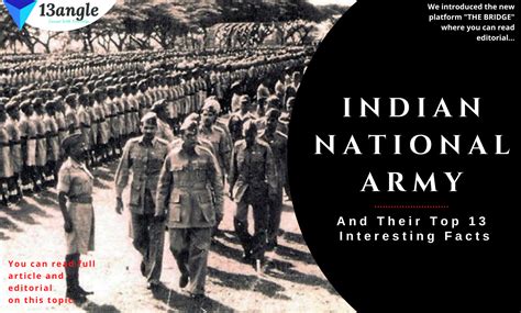 Indian National Army And Their Top 13 Interesting Facts Ina 1942