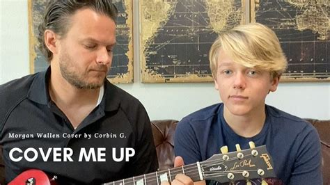 He decides to propose to his girlfriend and as he is writing what appears to be something to his girlfriend, his receives a phone call, presumably with the news. Morgan Wallen - Cover Me UP (cover by Corbin G.) - YouTube