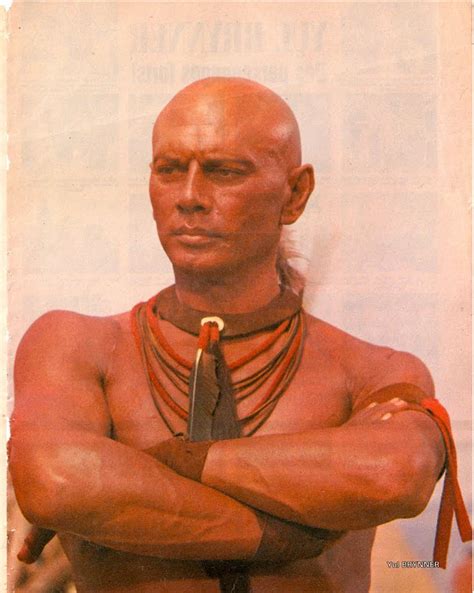 Yul Brynner In Costume For ‘kings Of The Sun Yul Brynner Good