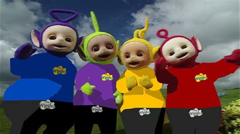 Teletubbies As The Wiggles My Bootys Shaking From Left 2 Right Youtube