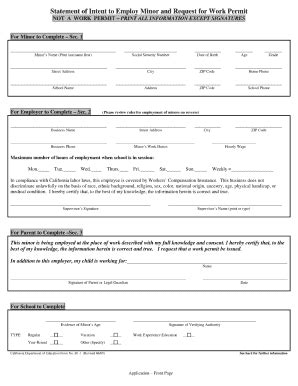 Maybe you would like to learn more about one of these? Alabama Work Permit - Fill Online, Printable, Fillable ...