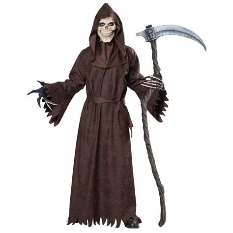 Ancient Grim Reaper Halloween Costume Large Reaper