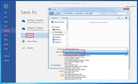 How To Open Word Documents Without Compatibility Mode In Word 2016