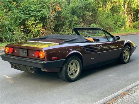 It comes as a convertible that, at least in these photos here, looks as astounding as it did back in its day. 1984 Ferrari Mondial Cabriolet - Quite Rare PRUGNA Color for sale - Ferrari Mondial 1984 for ...