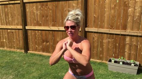 Backyard Bikini Workout Youtube