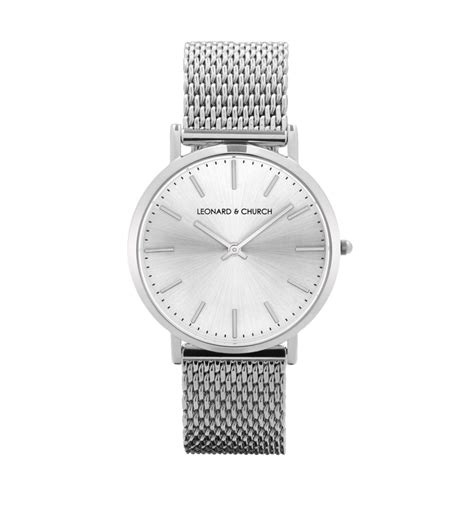 Varick Silver Mesh / Silver | Silver watch, Silver mesh, Watches women simple
