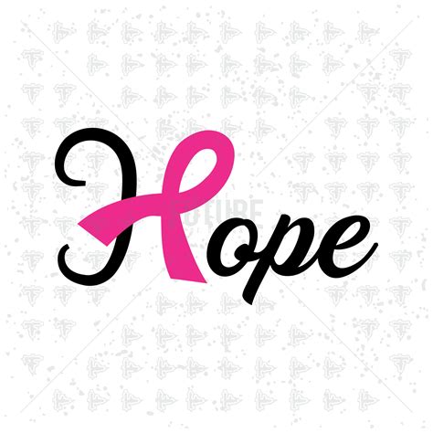 Breast Cancer Svg Hope Svg Ribbon Svg Pink Ribbon Svg Etsy The Best