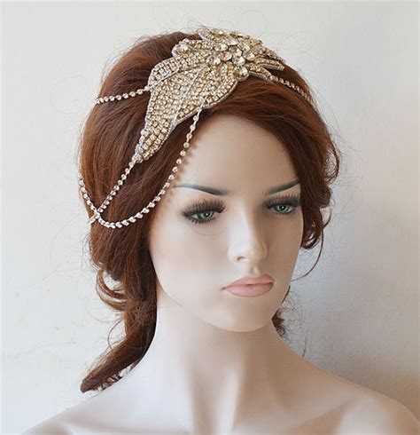 Wedding Hair Accessory Bridal Head Chain Wedding