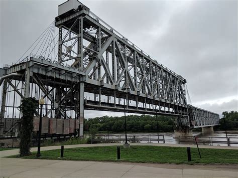 Industrial History 1911 Armour Swift Burlington Cbandq Bridge Over