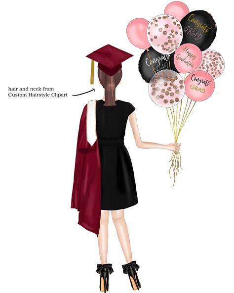 Graduation Girls Clipart Commercial Use Vector Graphics Digital Cl My XXX Hot Girl