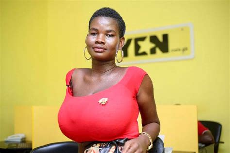 Meet The 21 Year Old Ghanaian Model With The Largest And Heaviest Breasts