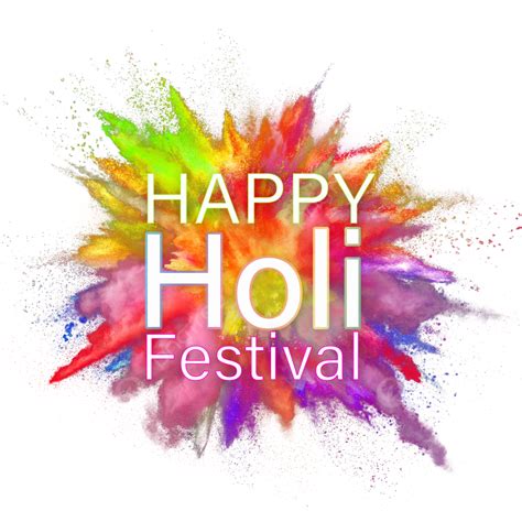 Holi Festival Clipart Transparent Background Happy Holi Festival