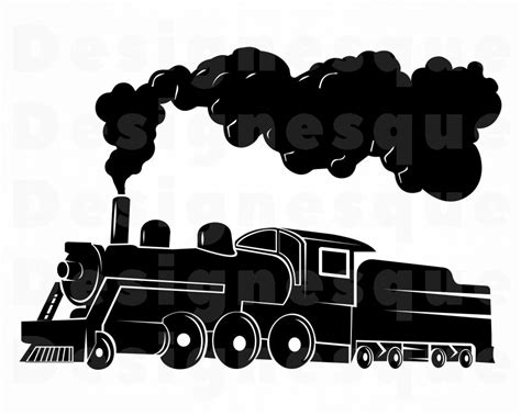 Steam Train Svg Train Svg Steam Engine Svg Locomotive Svg Etsy