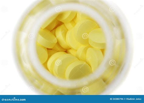 Yellow Pills Stock Photo Image Of Pharmacy Helth Antidote 24380796