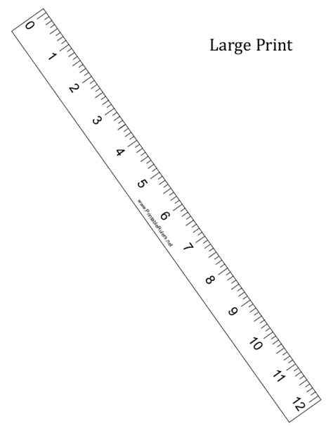 12 Inch Printable Ruler Printable Templates