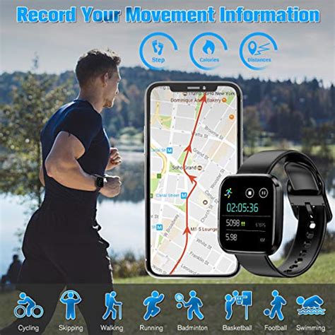 Amokeoo Smart Watchfitness Watch Activity Tracker With Heart Rate
