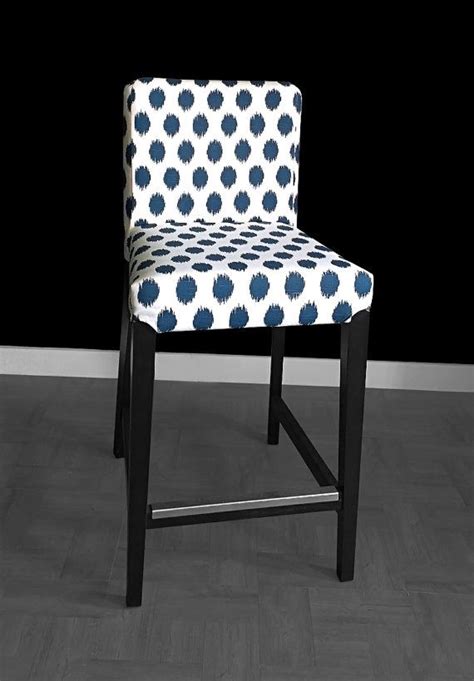 For your facility and enjoy magnificent outcomes. IKEA HENRIKSDAL Bar Stool Chair Cover Jo Jo Navy by ...