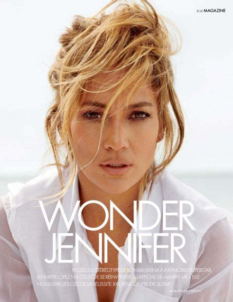 Jennifer Lopez Elle Magazine Pictorial France 27 January 2022