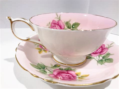 Reserved For S Pink Rose Paragon Tea Cup And Saucer Pink Paragon Cups Antique Teacups